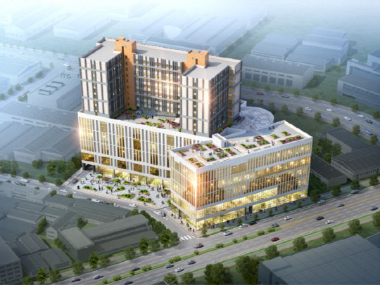 사진= 안산 스마트허브 KDT 지식산업센터. 이미지